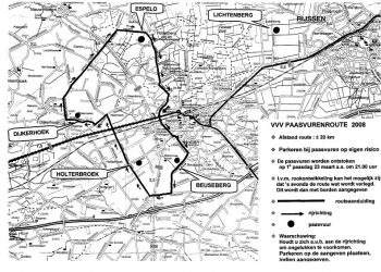 Snoeihout voor Paasvuren paasvuur espelo dijkerhoek beuseberg 